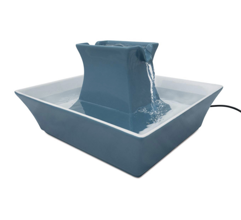 Drinkwell Pagoda Ceramic Pet Fountain