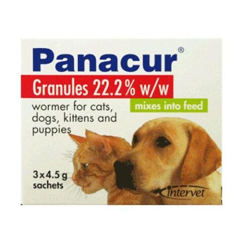 "Panacur Granules For Cats (4.5 Gm) 6 Sachet"