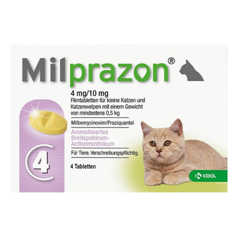 "Milprazon Worming Chewable For Kittens Upto 4.4lbs 8 Chews"