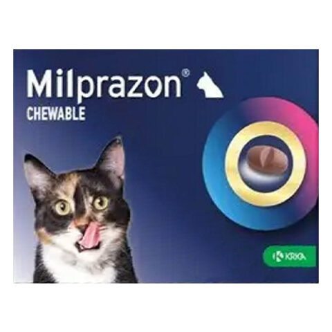 "Milprazon Worming Chewable For Cats Over 4.4lbs 16 Chews"