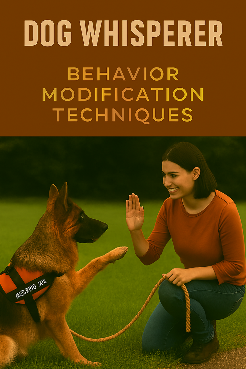 Dog Whisperer: Behavior Modification Techniques