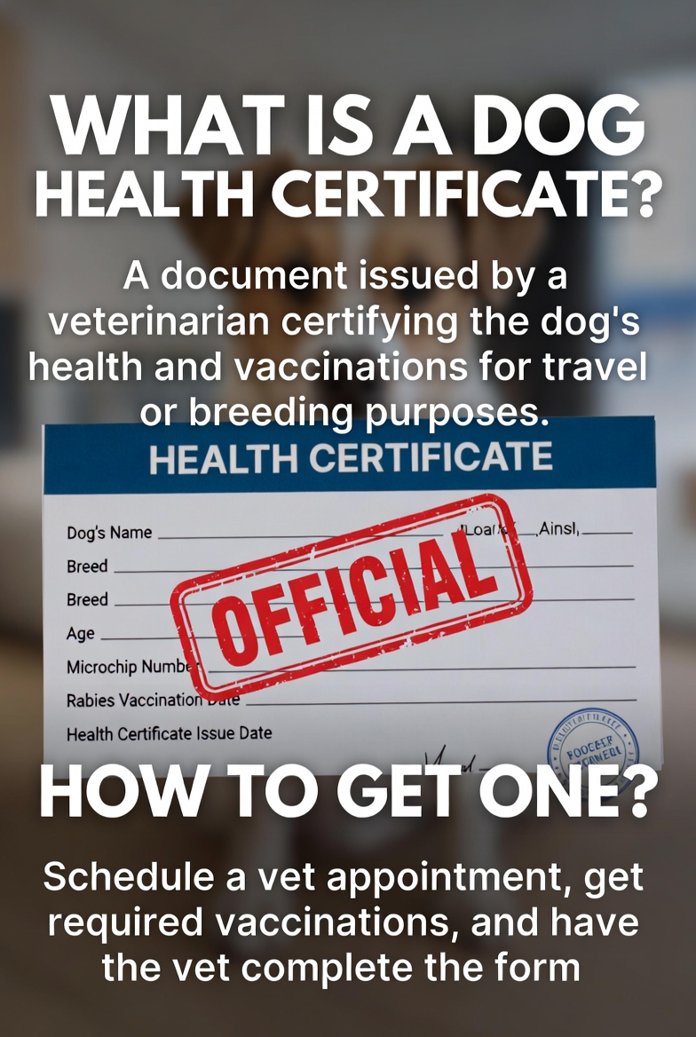 Dog Health Certificate: What It Is and How to Get One