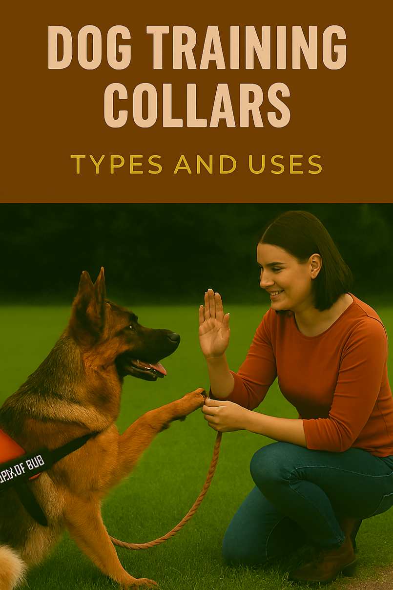 Dog Training Collars: Types and Uses