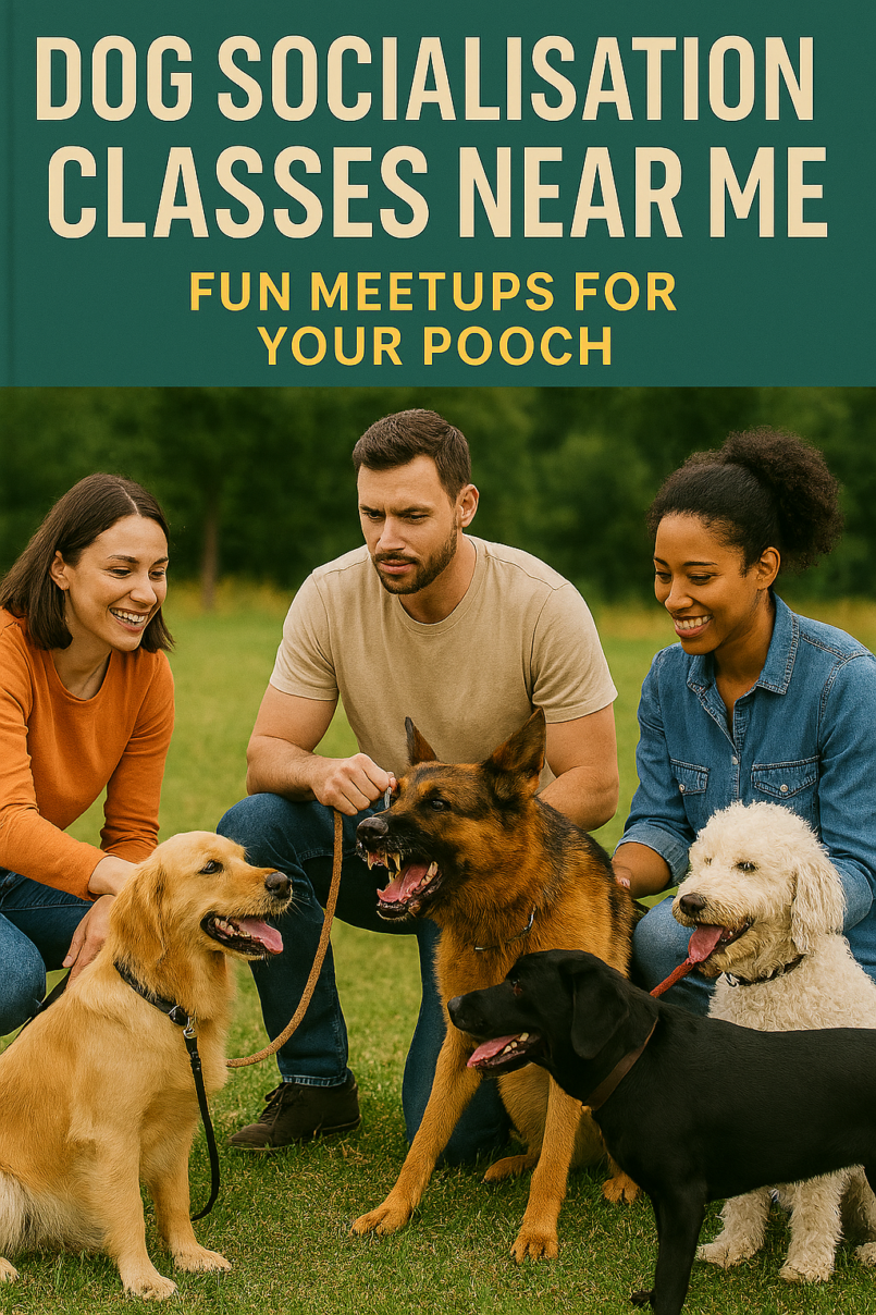 Dog Socialisation Classes Near Me: Fun Meetups for Your Pooch