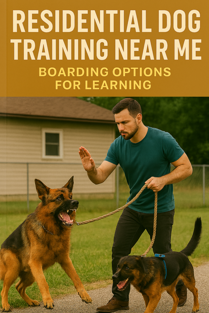 Residential Dog Training Near Me: Boarding Options for Learning