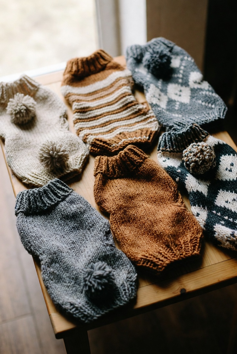Dog Sweaters: Cozy Knits for Cold Weather