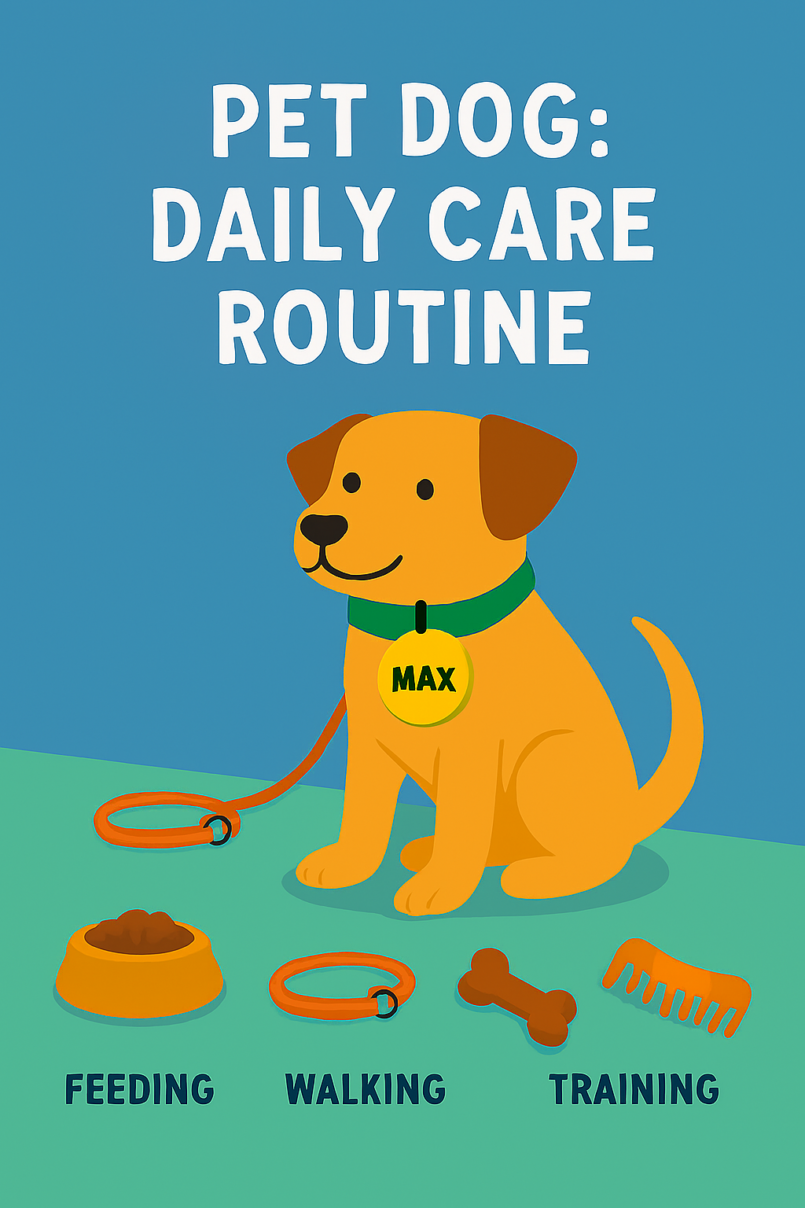 Pet Dog: Daily Care Routine