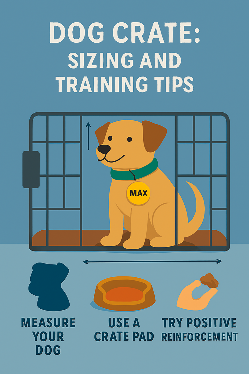 Dog Crate: Sizing and Training Tips