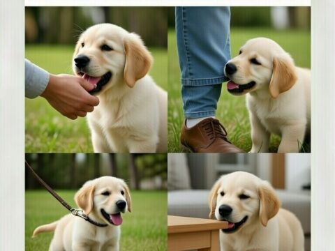 Why is my puppy nipping everything?