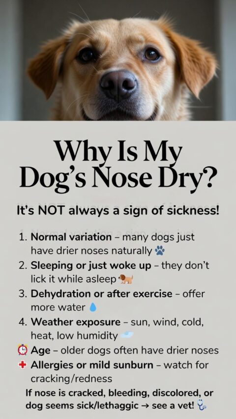 Why Is My Dog’s Nose Dry?