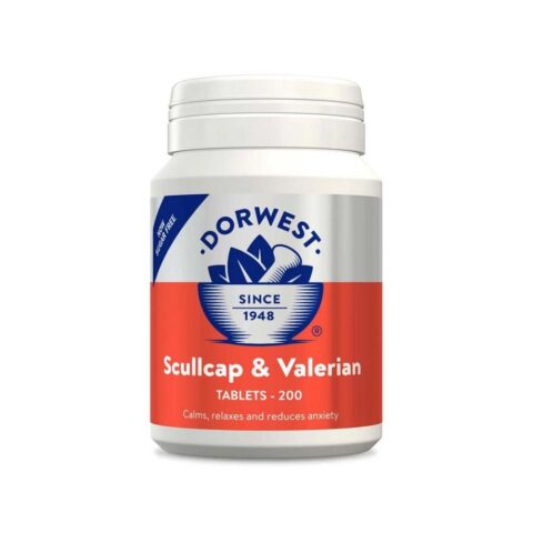 Scullcap & Valerian Tablets For Dogs And Cats 500 Tablets